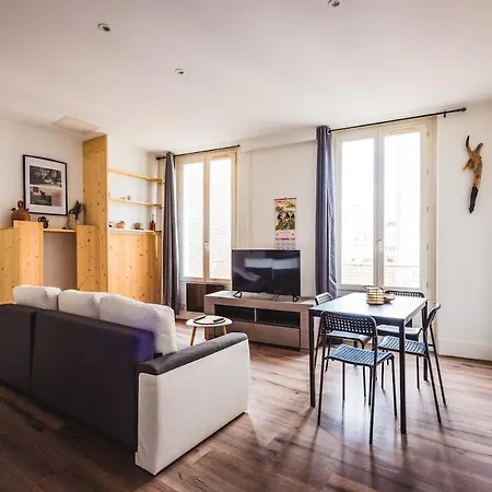 Appartement Large T2 Downtown Tram *